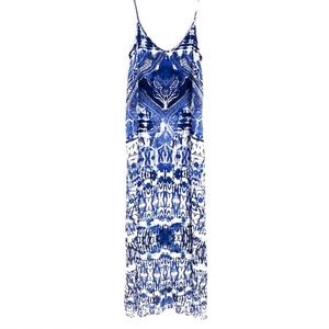 Express Beautiful Blue Maxi Dress